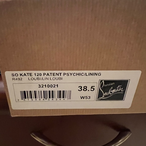 Luxury women Christian Louboutin Holographic Heels